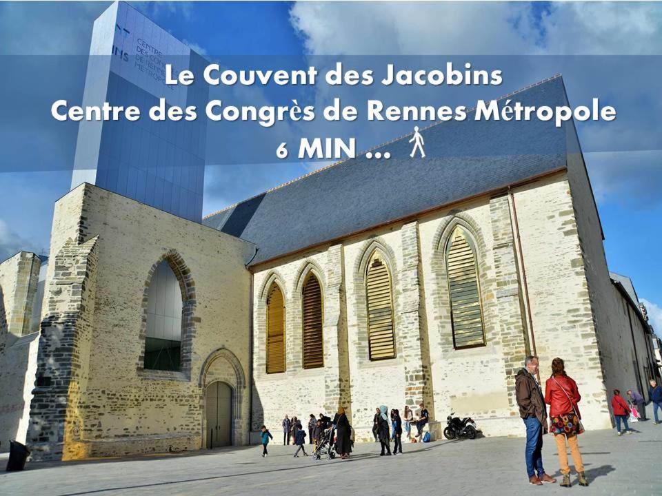 Ty Nid Studio Rennes Hypercentre Hoche-St-Anne ภายนอก รูปภาพ